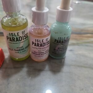 Isle of Paradise Tanning Drops Trio - Green, Purple, Blue